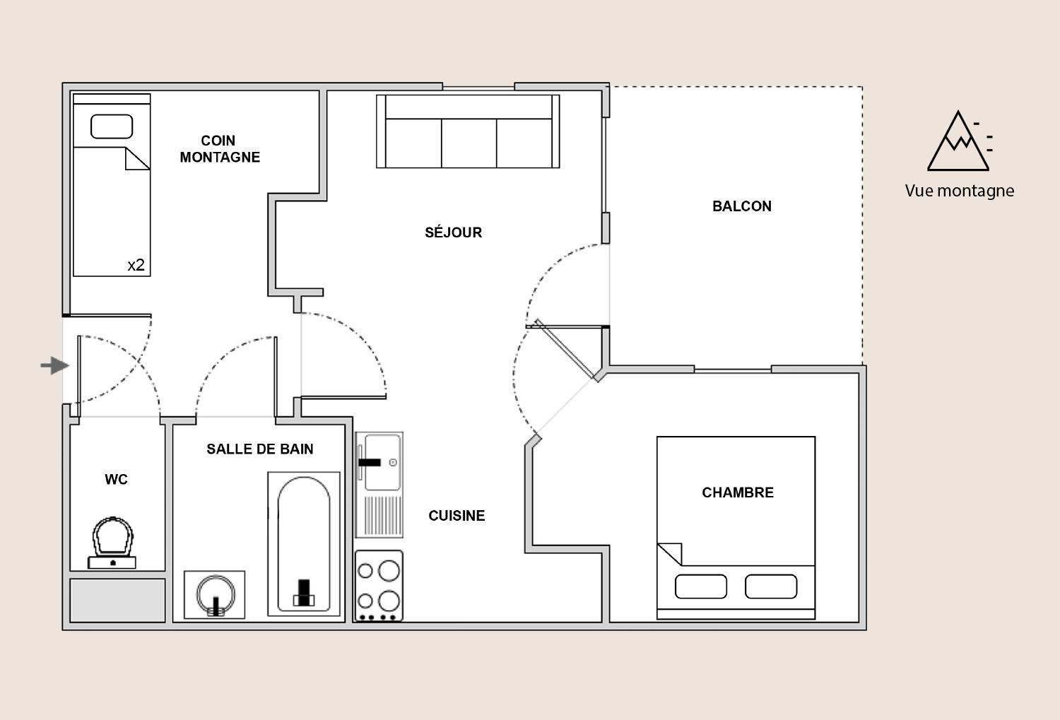 Cozyloge, Orelle & Les 3 Vallees Dış mekan fotoğraf